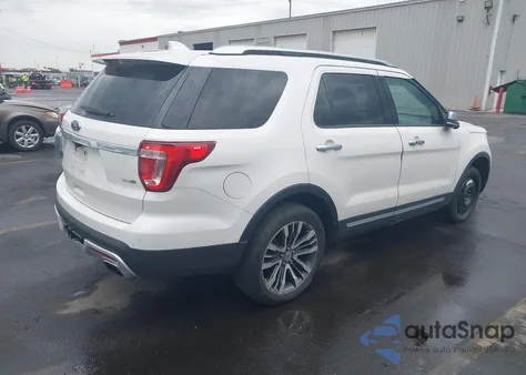 2016 Ford Explorer Platinum из США, поврежденный, VIN 1FM5K8HT4GGB42233